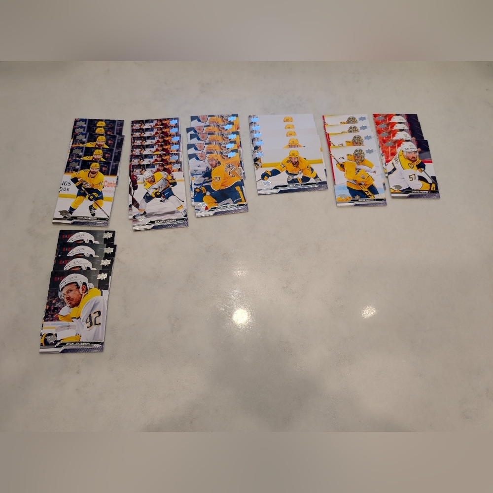 2023-24 Upper Deck Series 2 Hockey Cards Nashville Predators